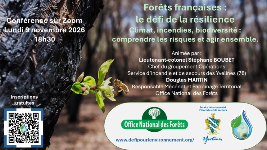 l’avenir de nos forêts françaises :   Le Défi de la résilience.